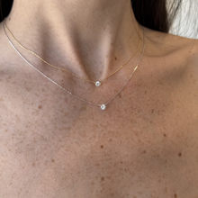 Load image into Gallery viewer, Frida Solitaire Diamond Necklace .20 ct.

