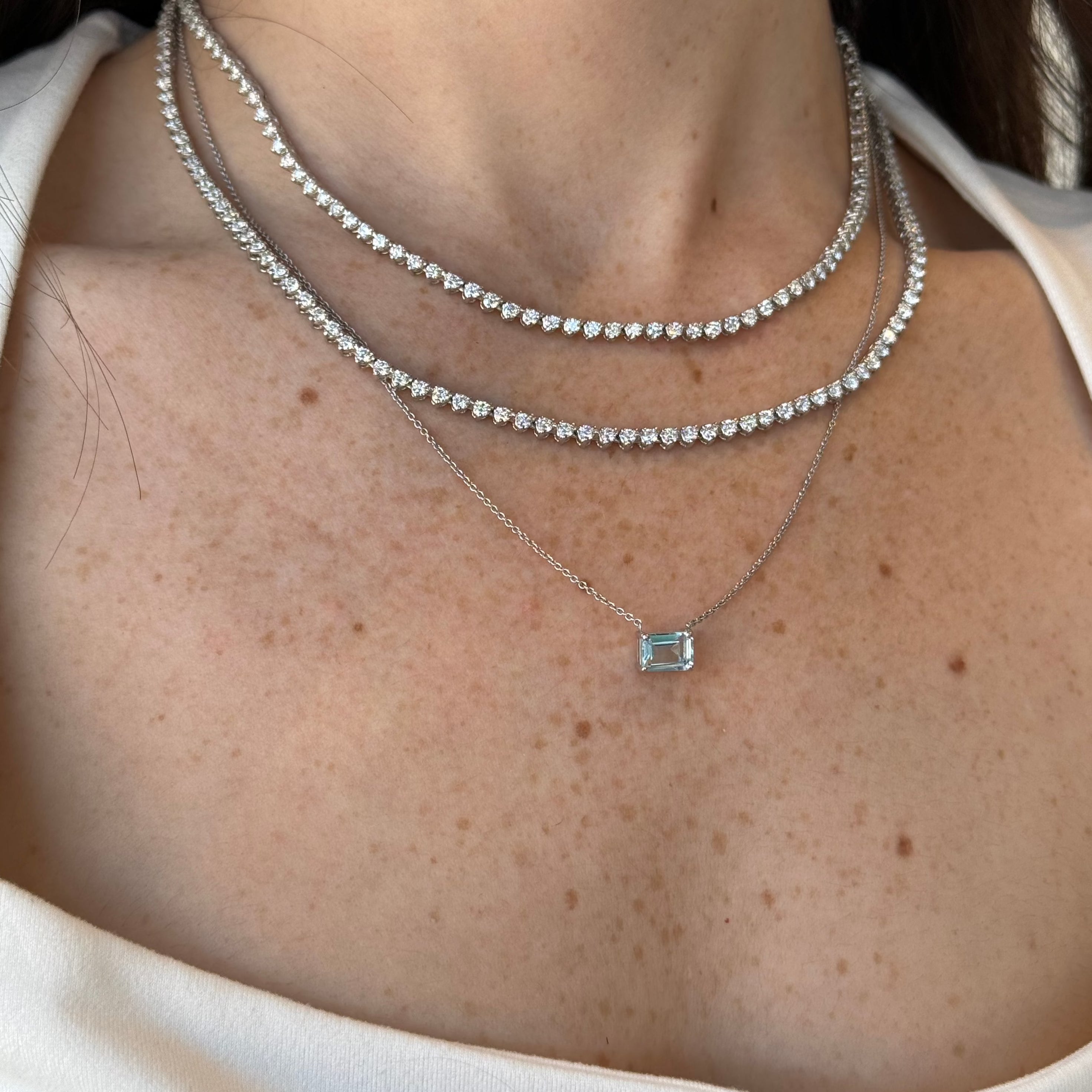 Ellen Aquamarine Necklace