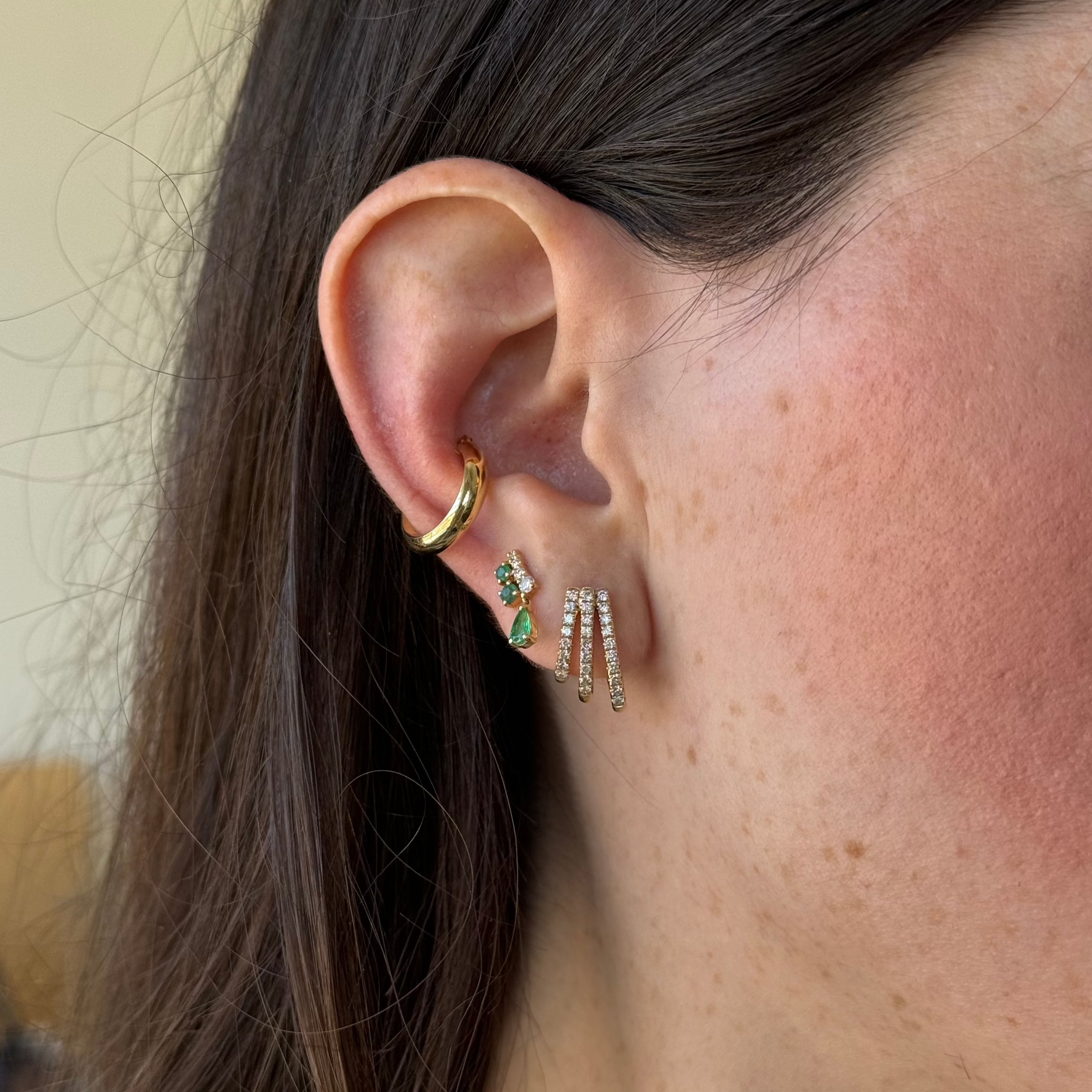 Vivian Gold Hoops