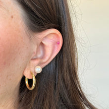 Load image into Gallery viewer, Kate Gold Hoops
