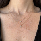 Alphabet Diamond Necklace