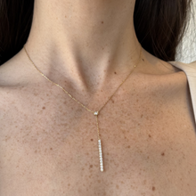 Load image into Gallery viewer, Octavia Diamond Lariat Necklace

