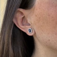 Load image into Gallery viewer, Seraphina Sapphire Diamond Studs
