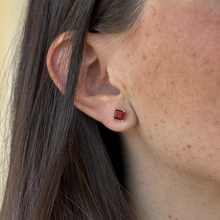 Load image into Gallery viewer, Lydia Ruby Studs
