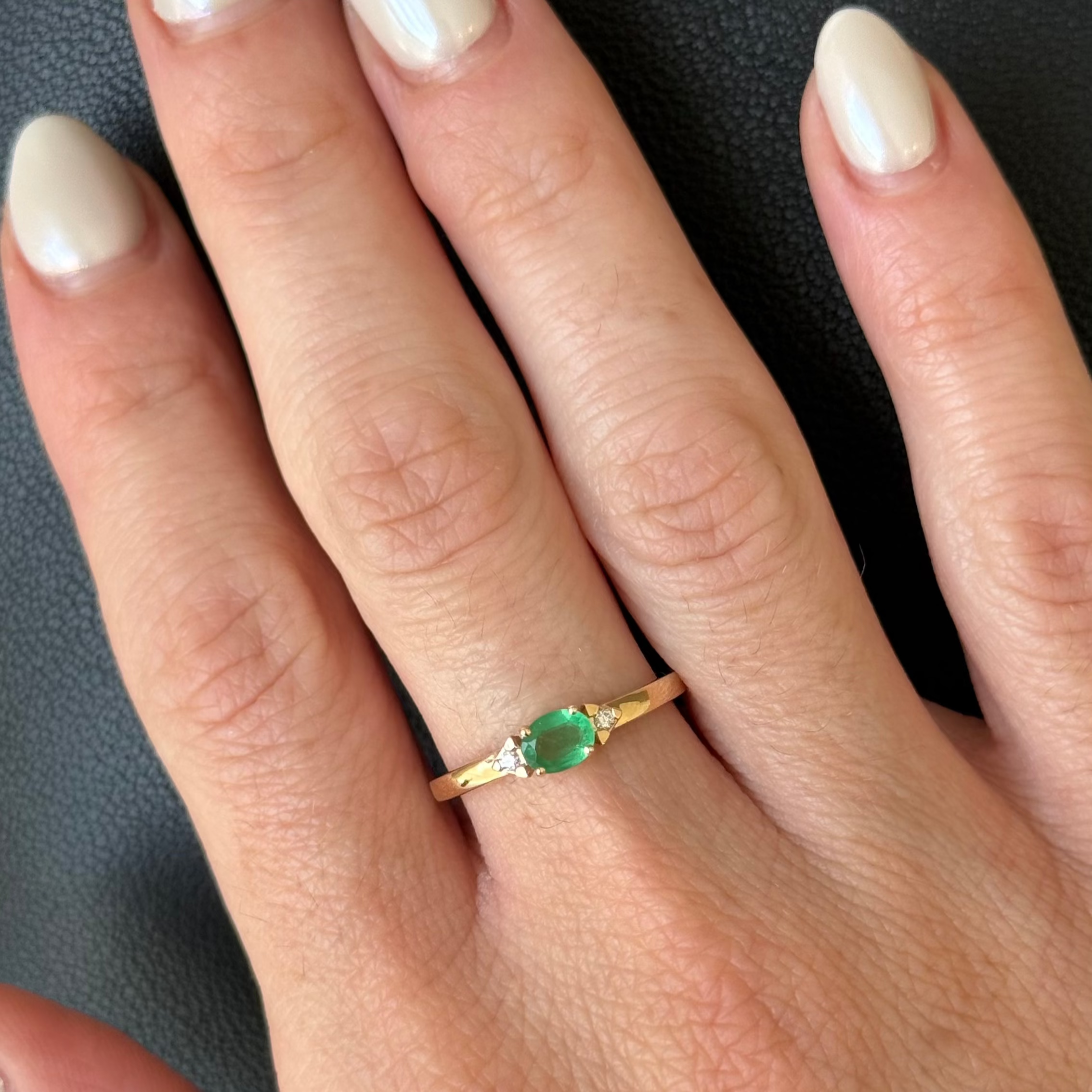 Carolina Emerald Ring