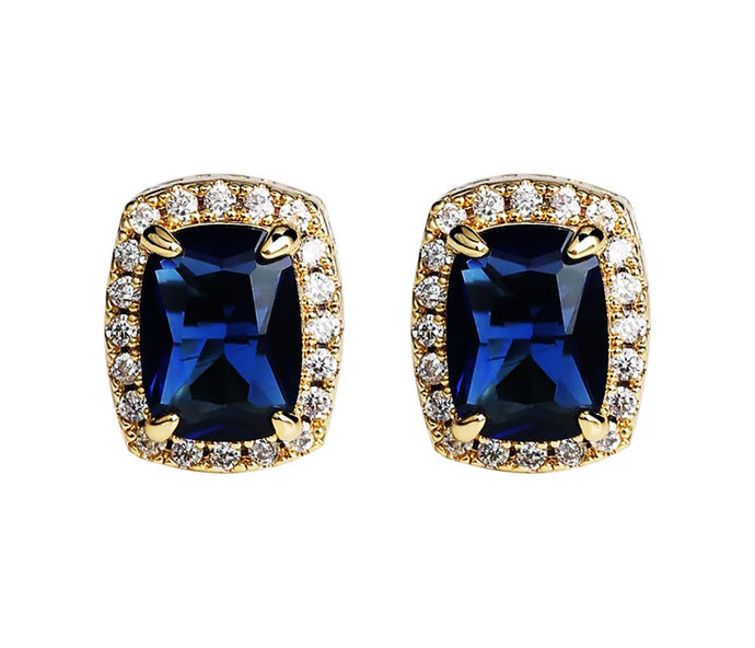 Irina Sapphire Diamond Studs