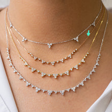 Load image into Gallery viewer, Melania Diamond Station Necklace
