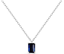 Load image into Gallery viewer, Jackie Blue Sapphire Necklace
