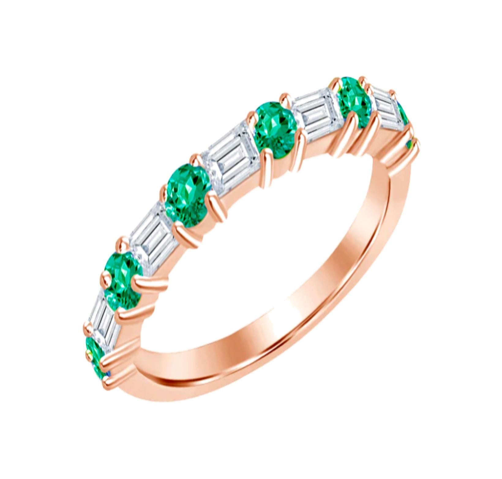 Jessi Emerald Ring