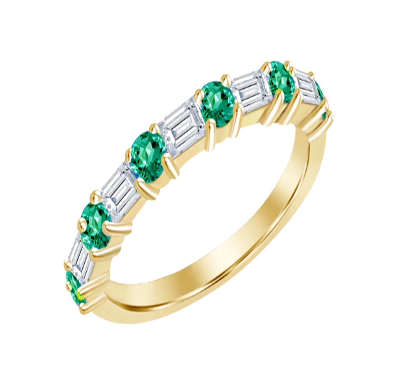 Jessi Emerald Ring
