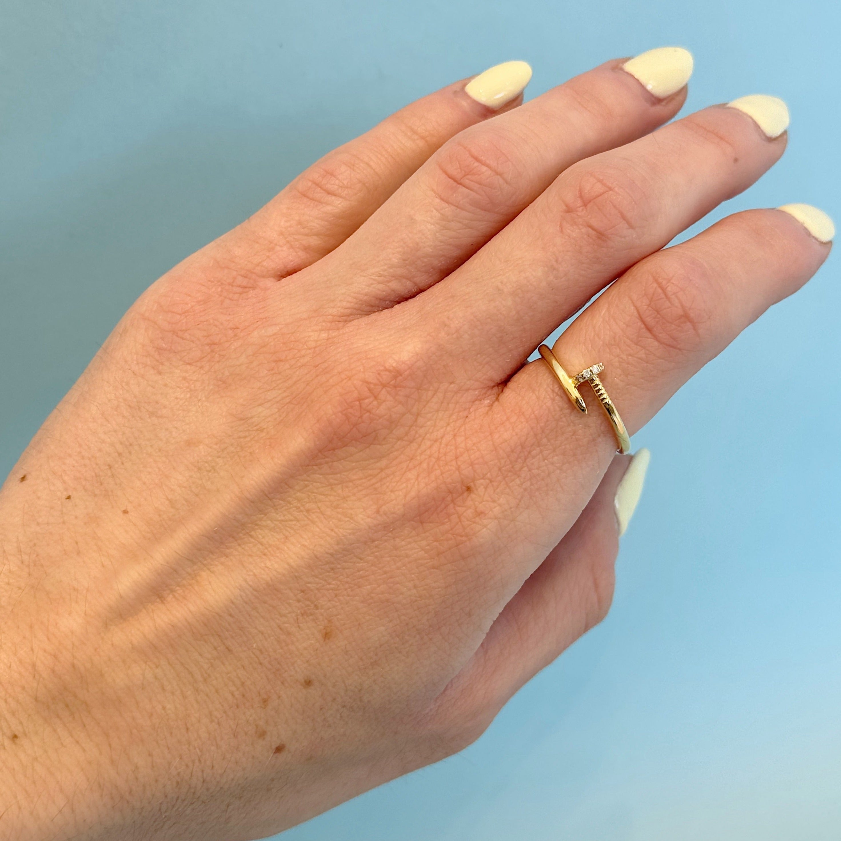 Ciara Diamond Gold Ring