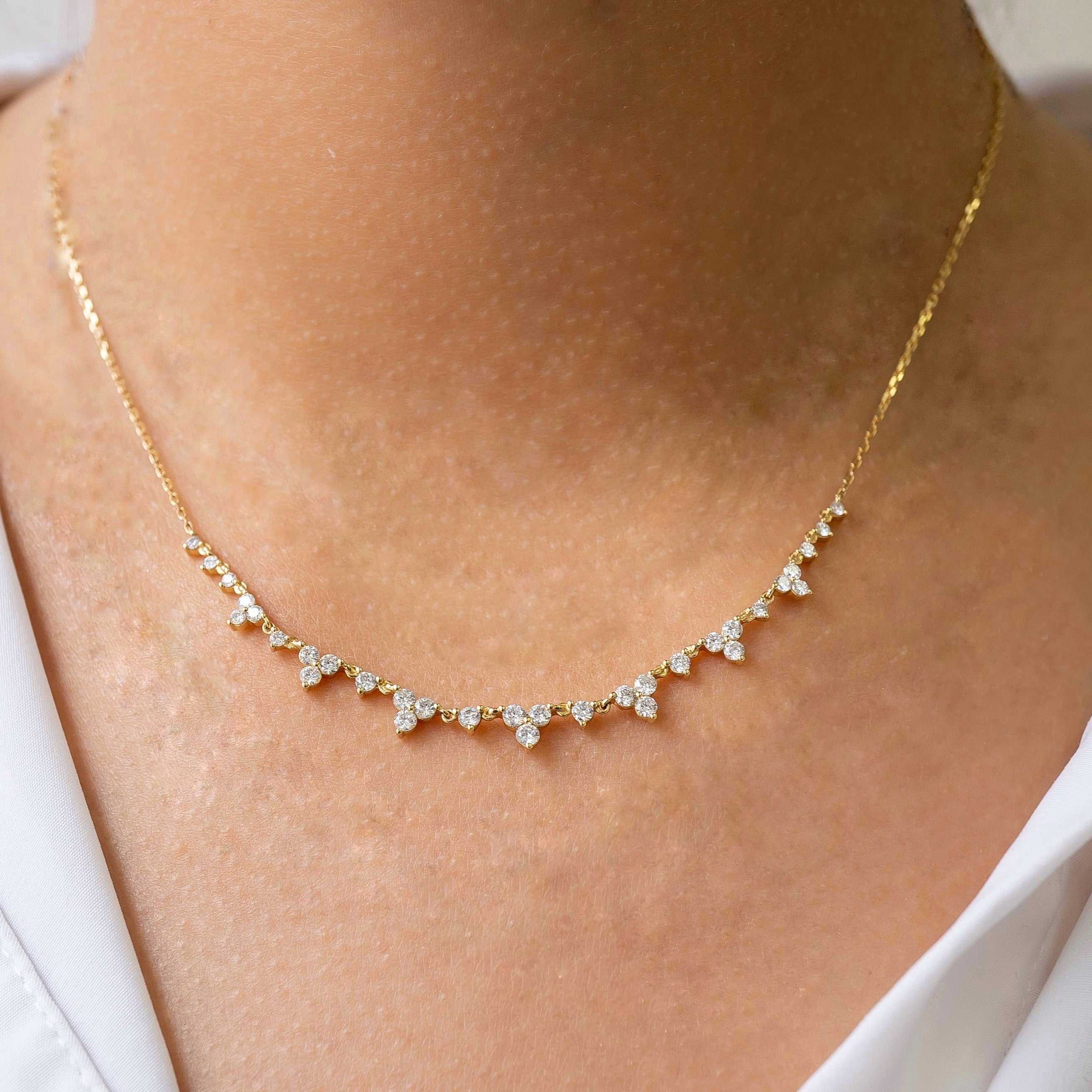 Joseph Station Necklace 0.92 ct.