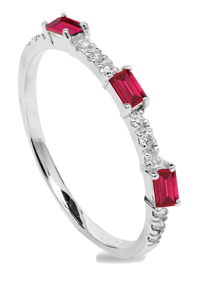 Karim Ruby Diamond Ring