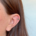 Kristen Emerald Piercings