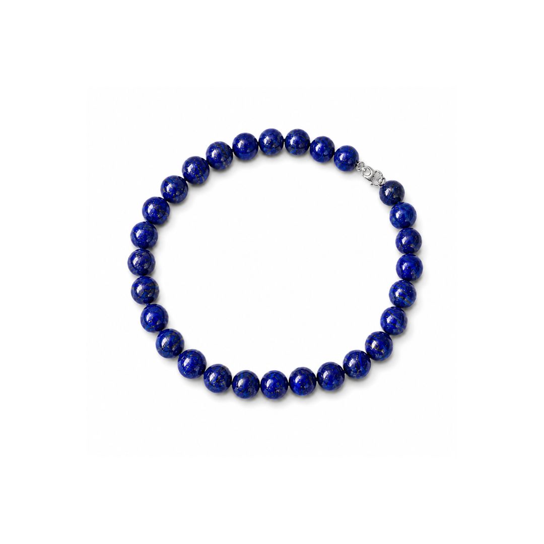 Blue Lazuli Necklace (Beads)