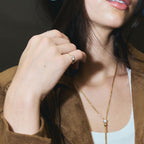 The Lou Lab Marquise Pinky Ring
