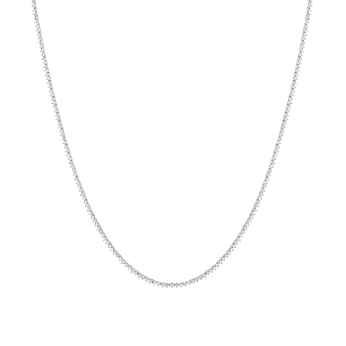 Lilian Diamond Straight Tennis Necklace 4.0 ct.