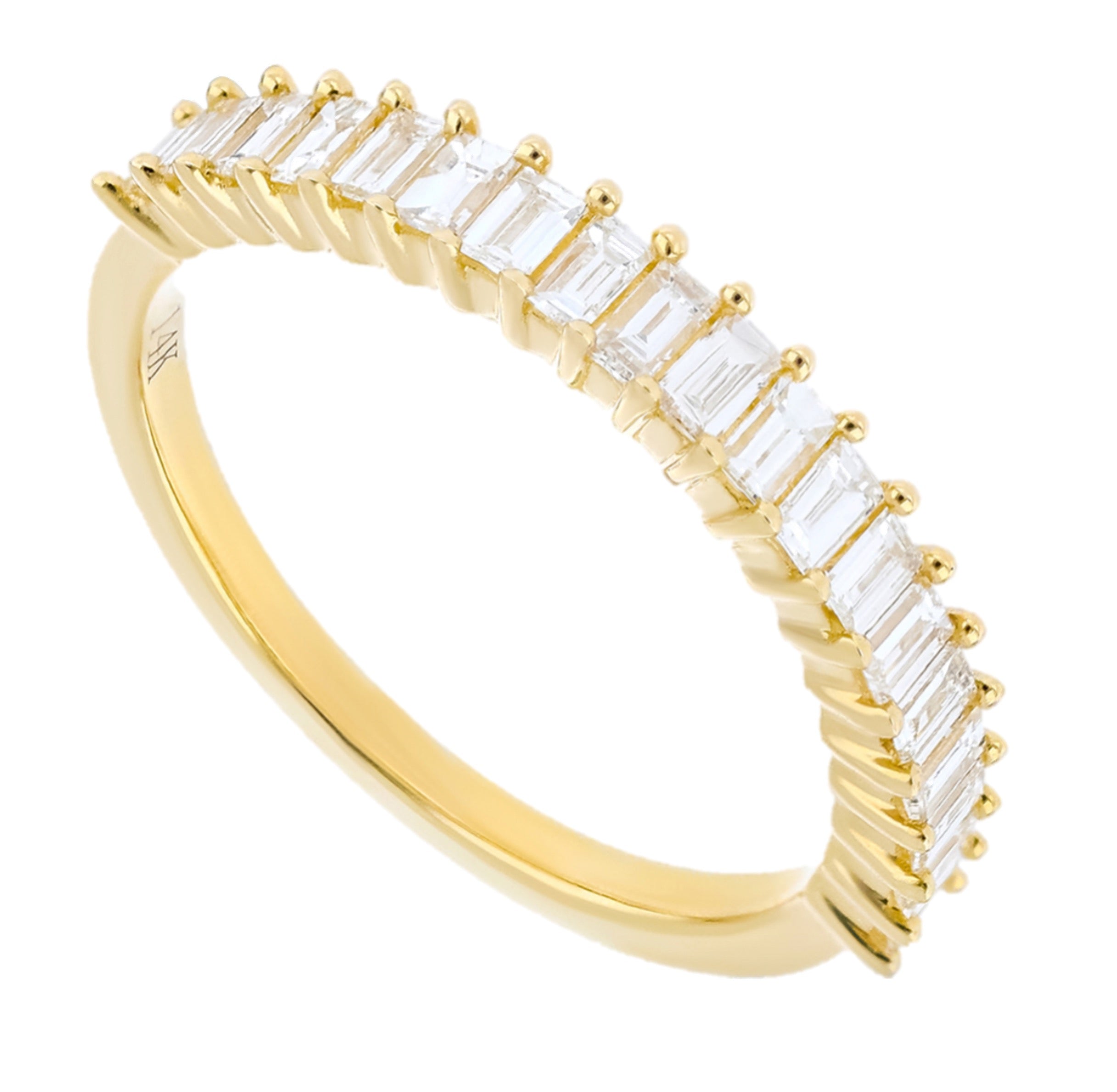 Lina Baguette Diamond Ring