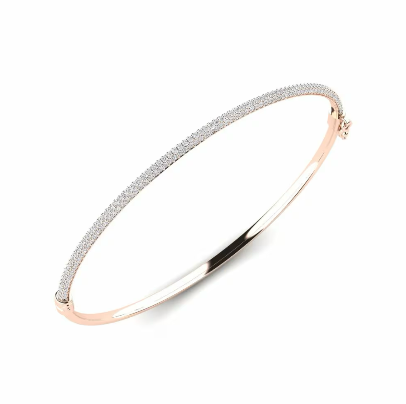 Lucille Pavé Diamond Bangle