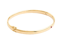 Load image into Gallery viewer, Lulu Birthstone Gold Bangle
