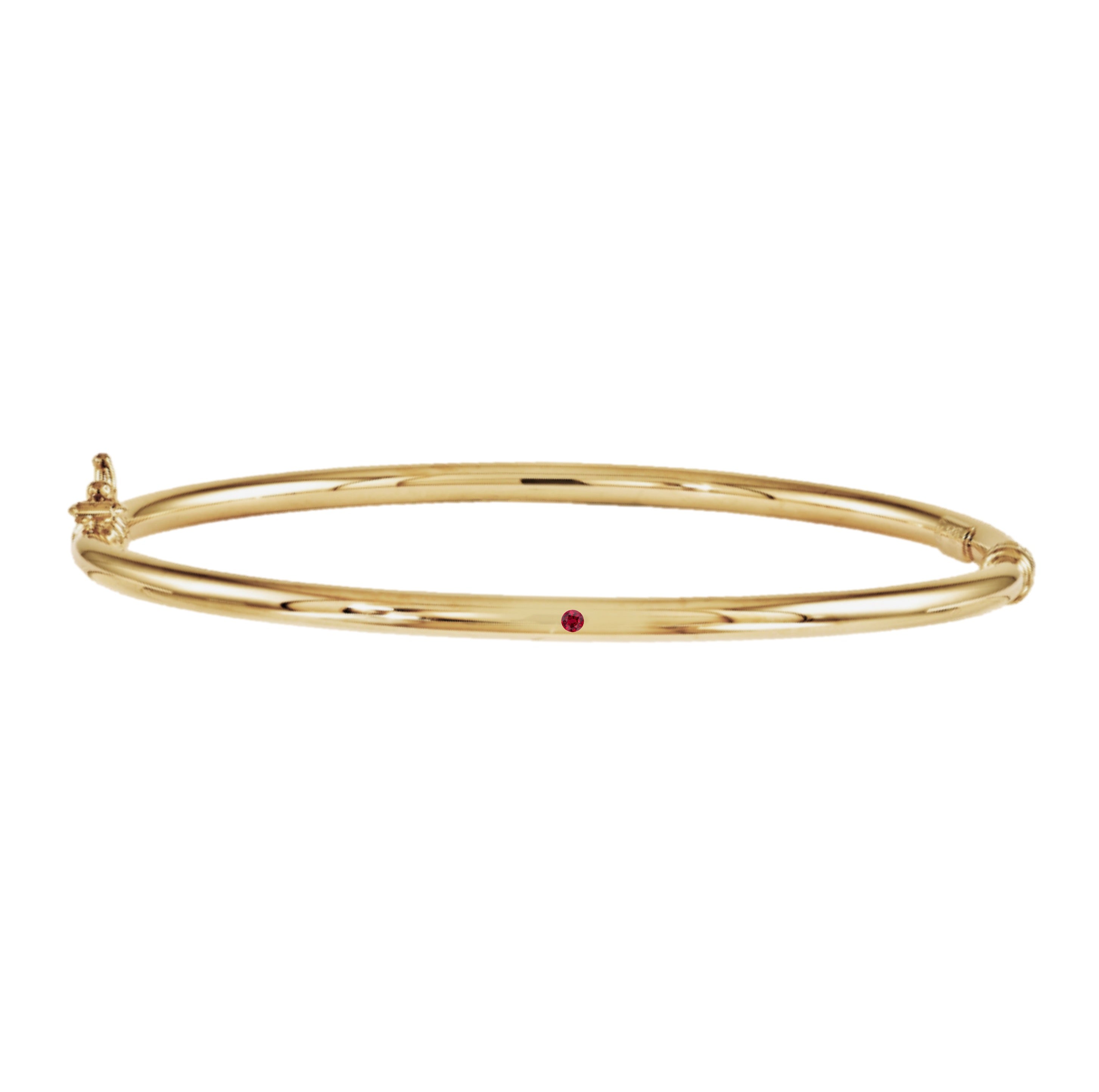 Lulu Birthstone Gold Bangle