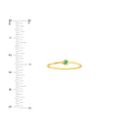 Emille Emerald Ring