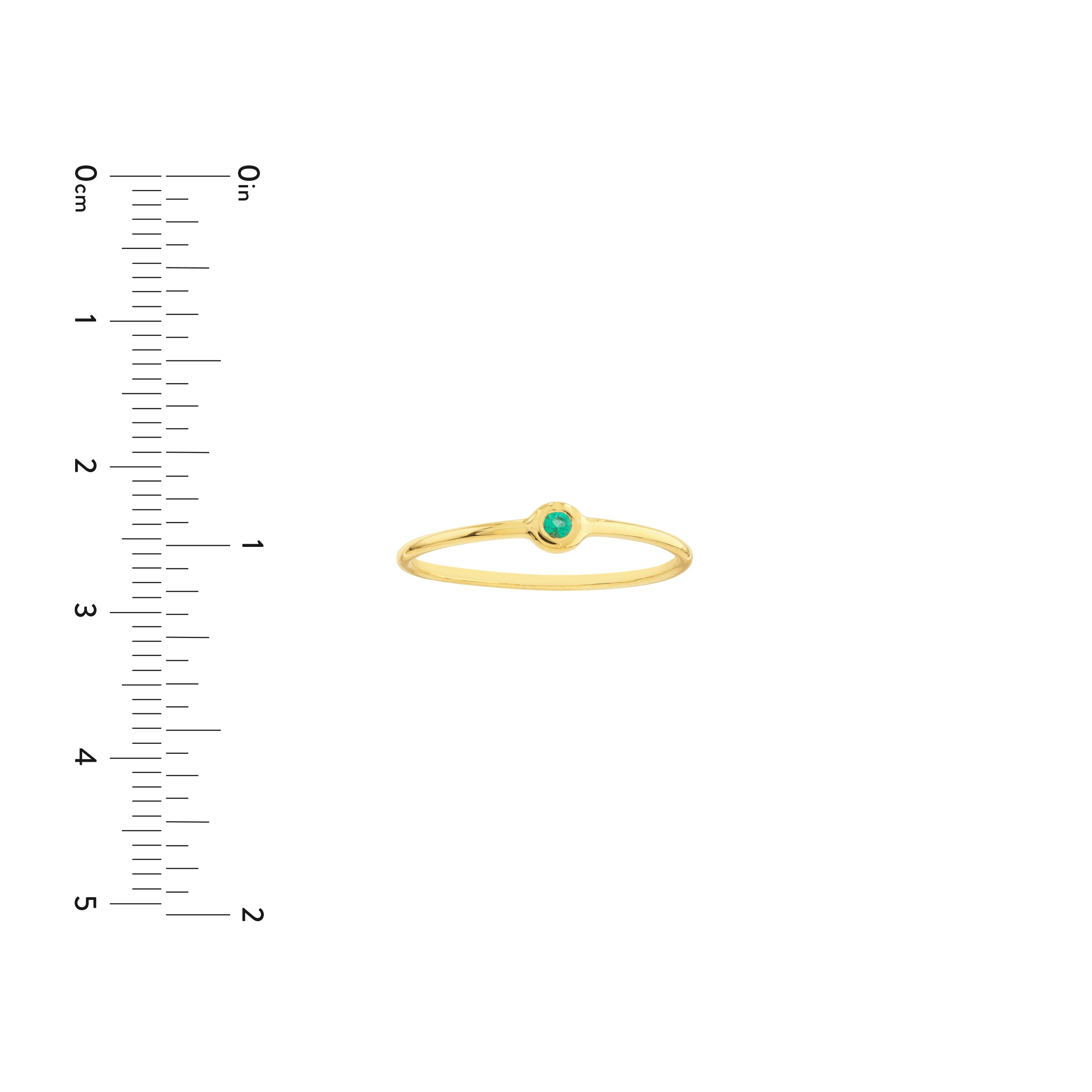 Emille Emerald Ring