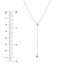 Clemen Diamond Lariat Necklace