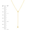 Clemen Diamond Lariat Necklace