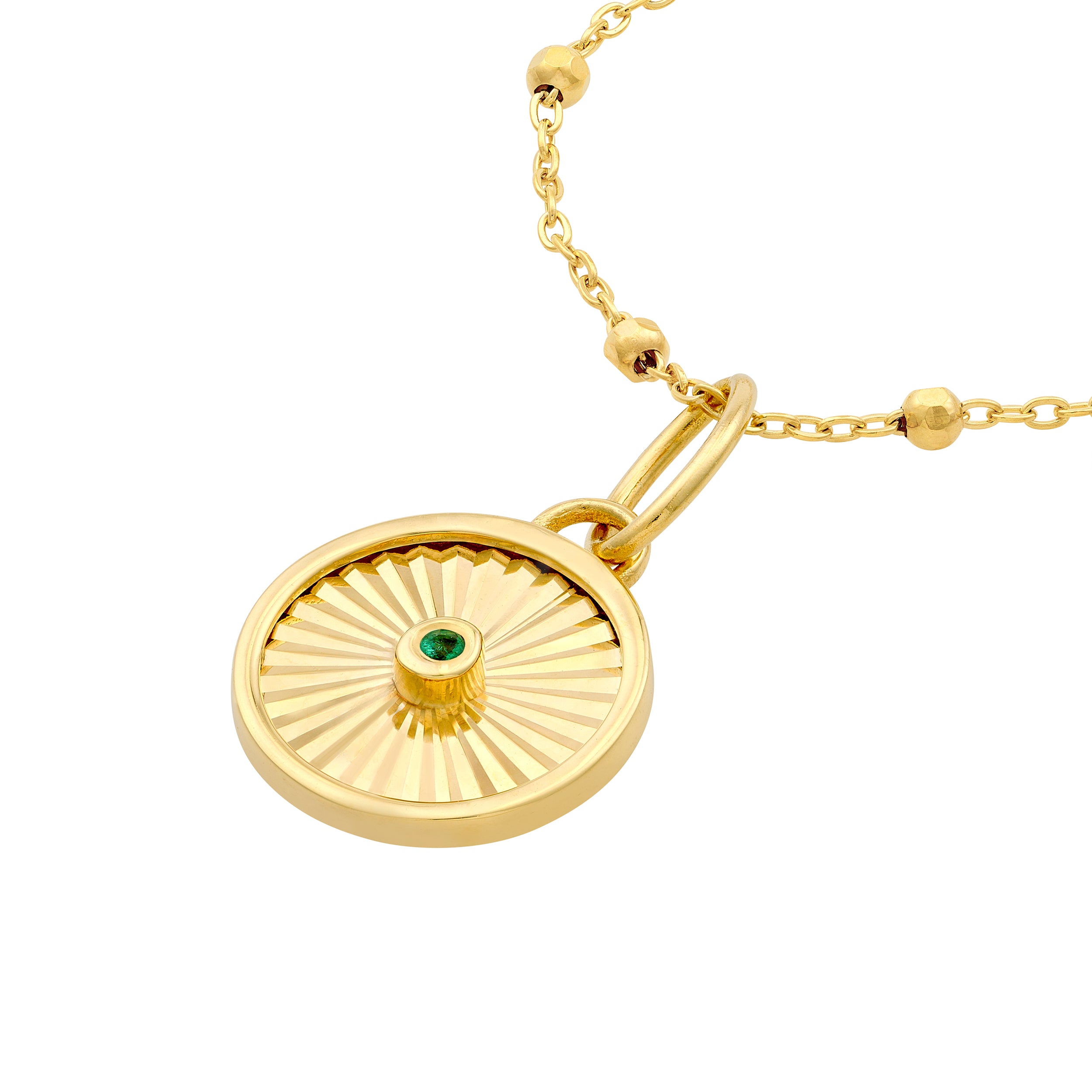 Zelma Emerald Pendant
