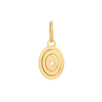 Copelia Diamond Oval Pendant