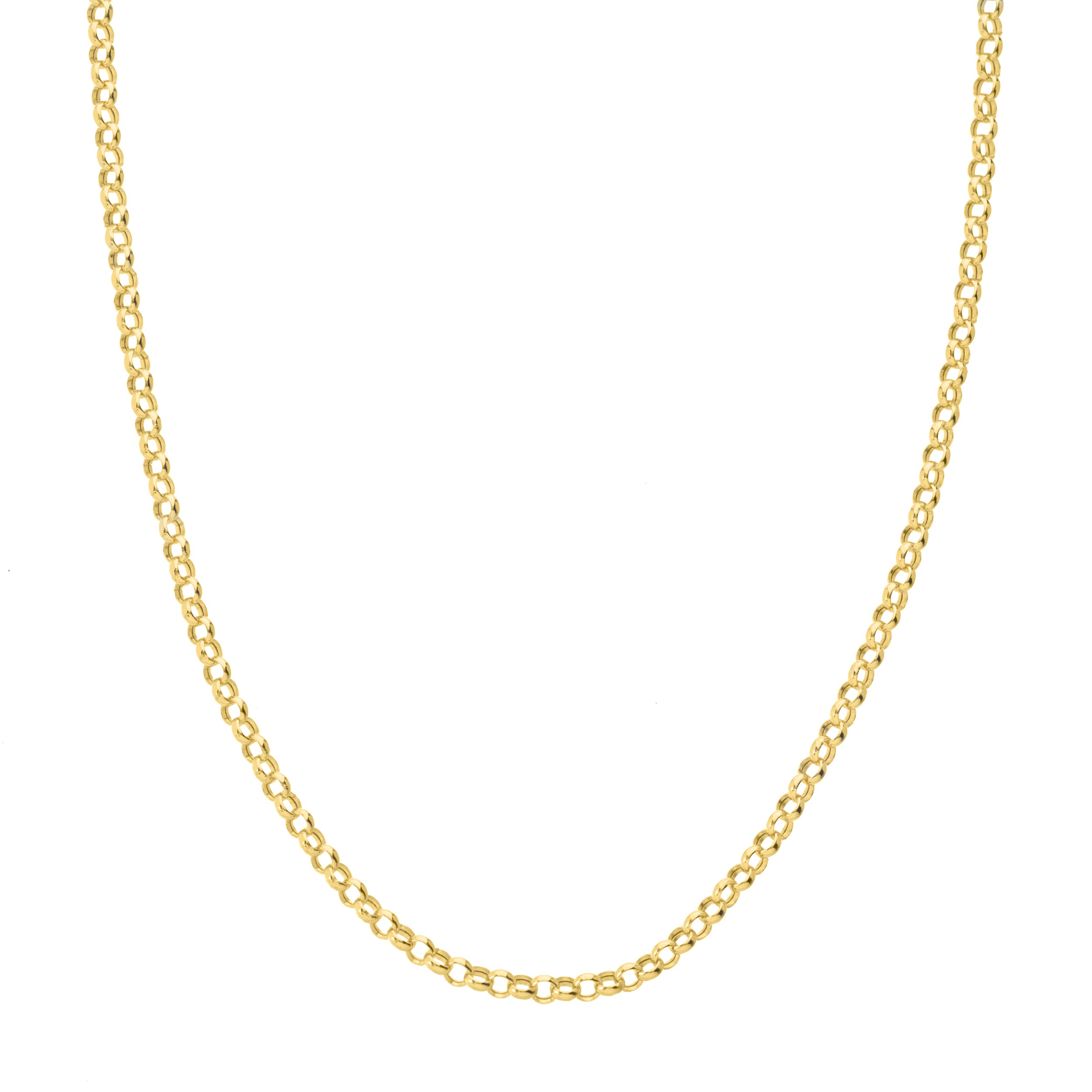 Clara Gold Rolo Chain Necklace