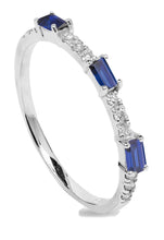 Load image into Gallery viewer, Macarena Sapphire Diamond Ring
