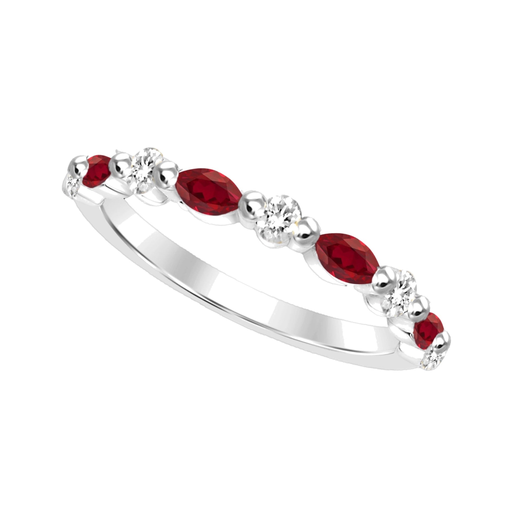 Maggie Ruby Diamond Ring