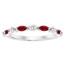 Load image into Gallery viewer, Maggie Ruby Diamond Ring
