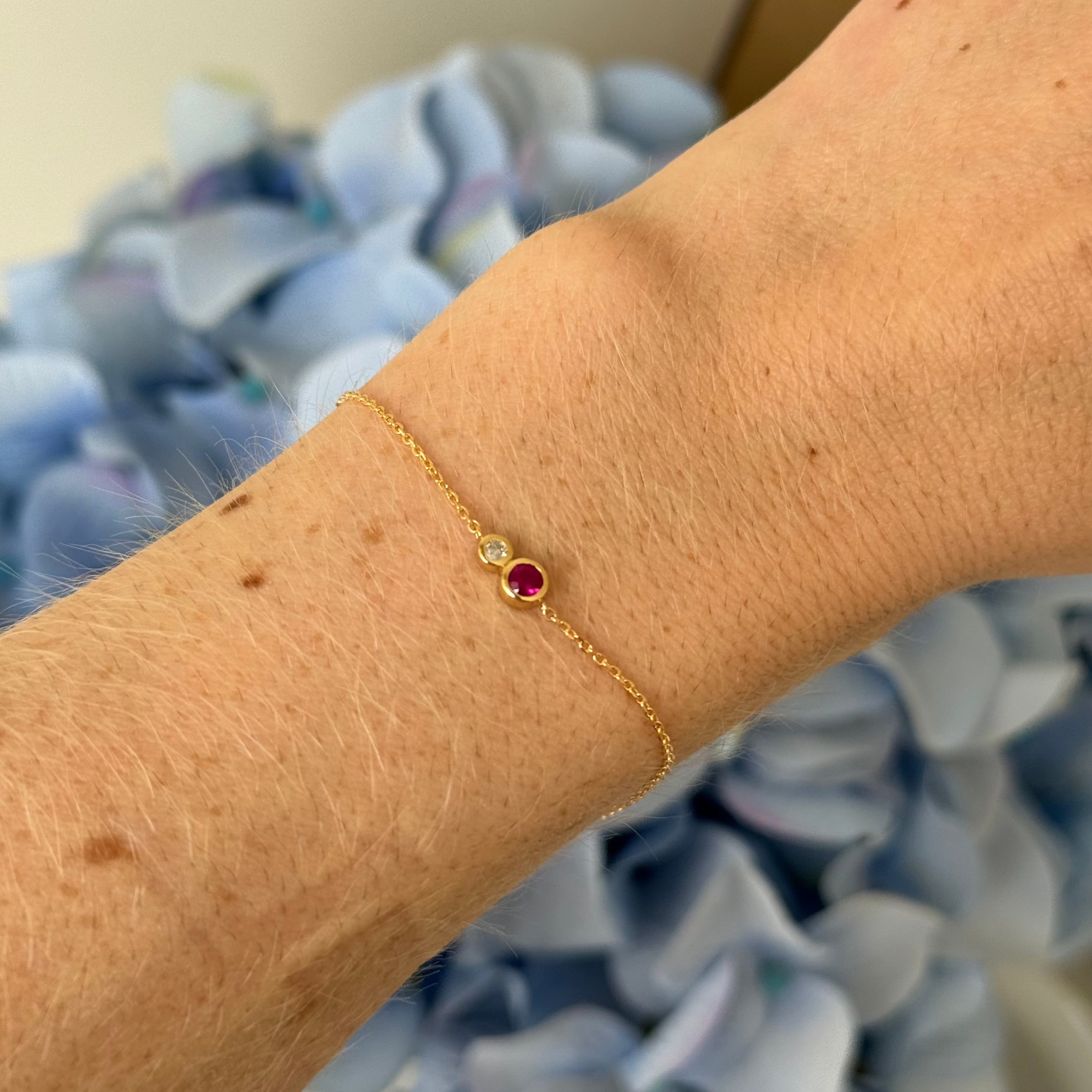 Marisol Ruby Diamond Bracelet
