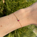 Marisol Ruby Diamond Bracelet