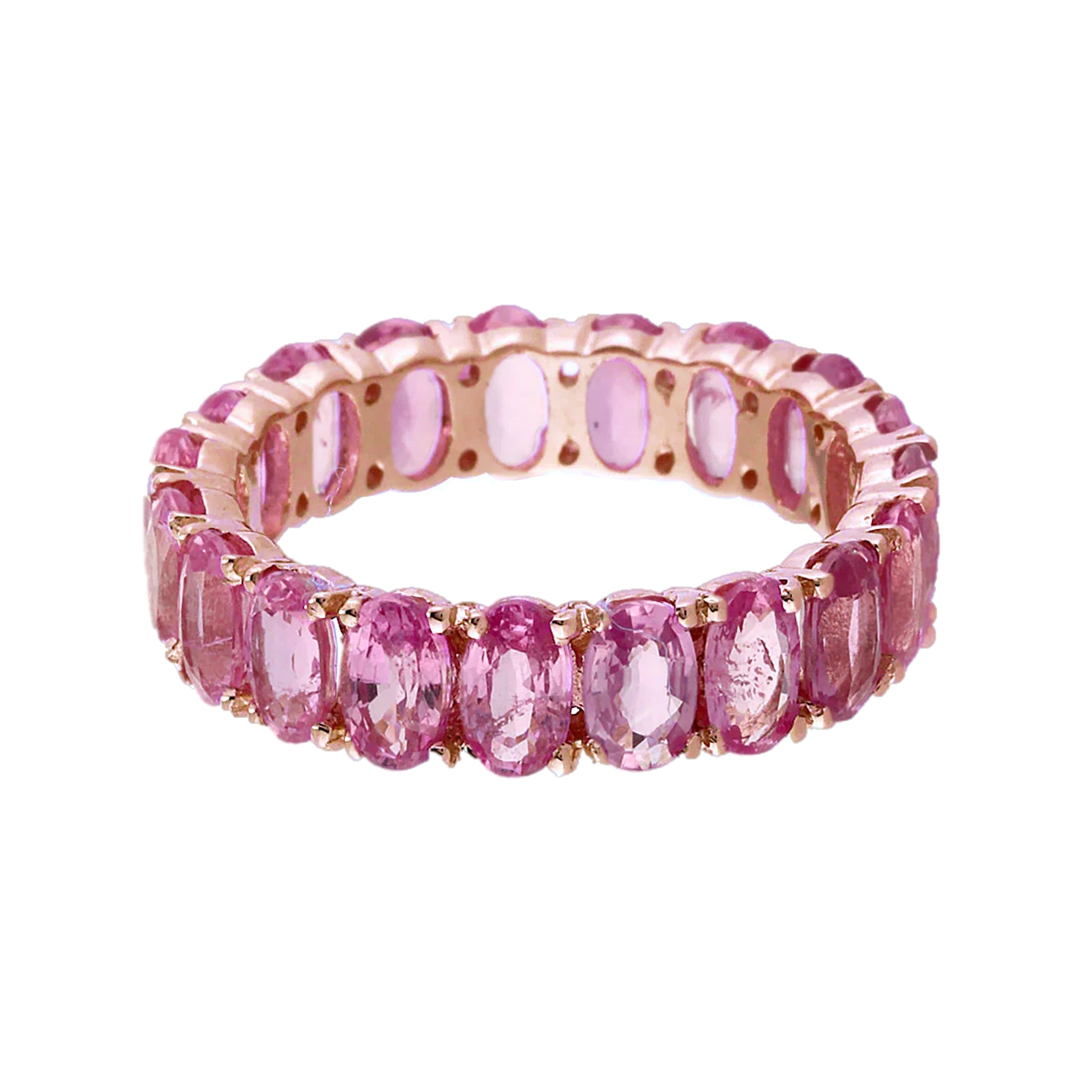 Mariza Eternity Pink Sapphire Ring