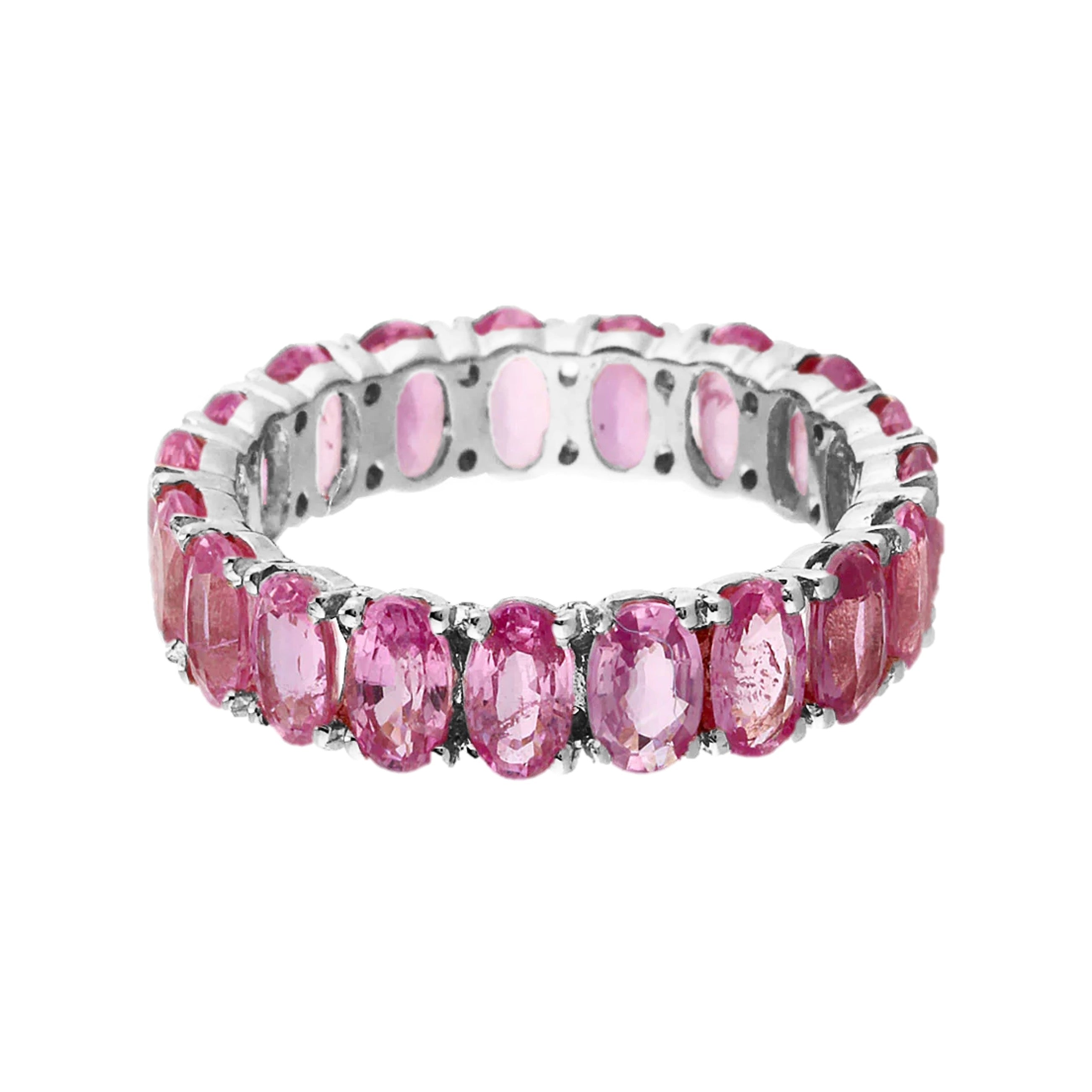 Mariza Eternity Pink Sapphire Ring