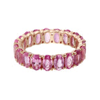 Mariza Eternity Pink Sapphire Ring