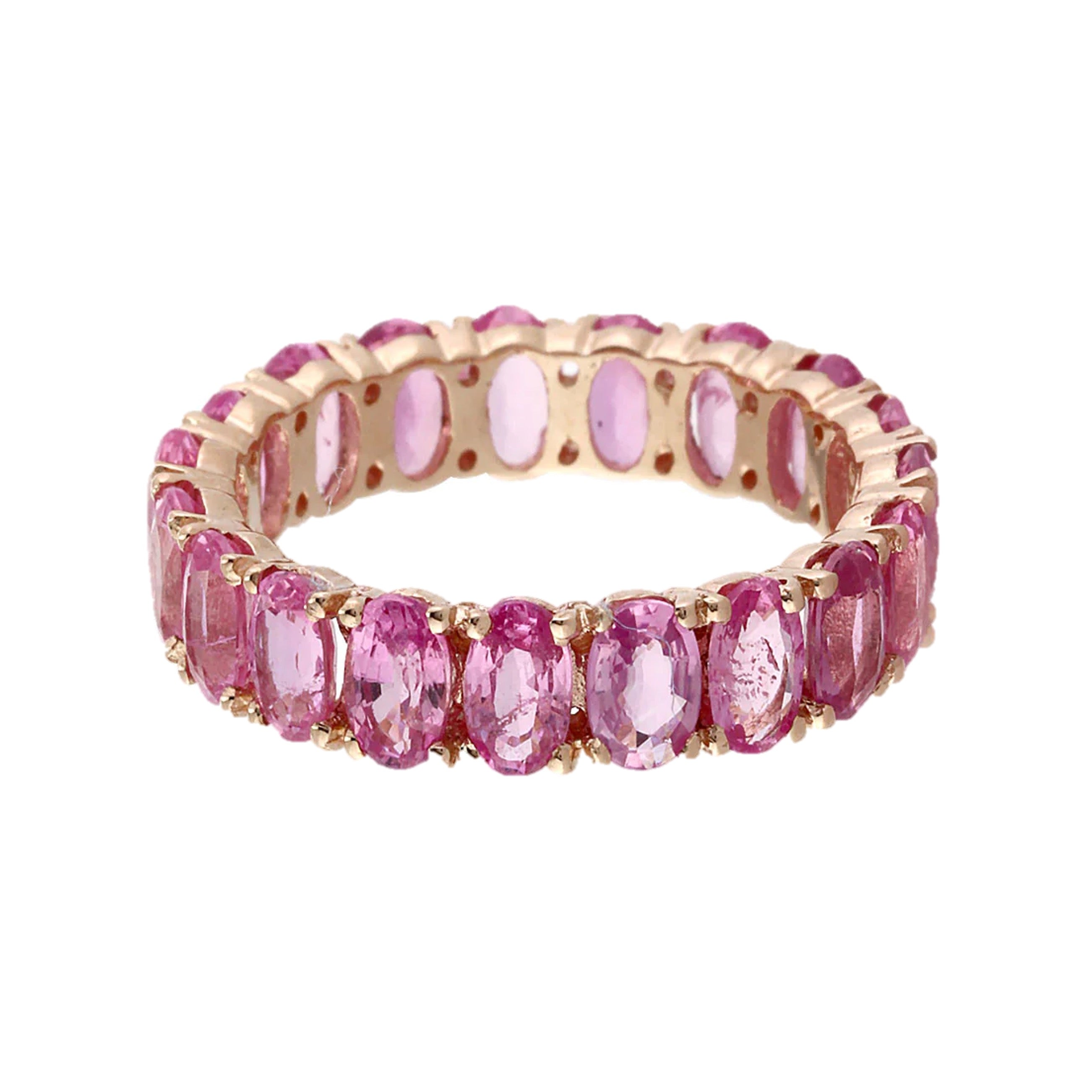 Mariza Eternity Pink Sapphire Ring