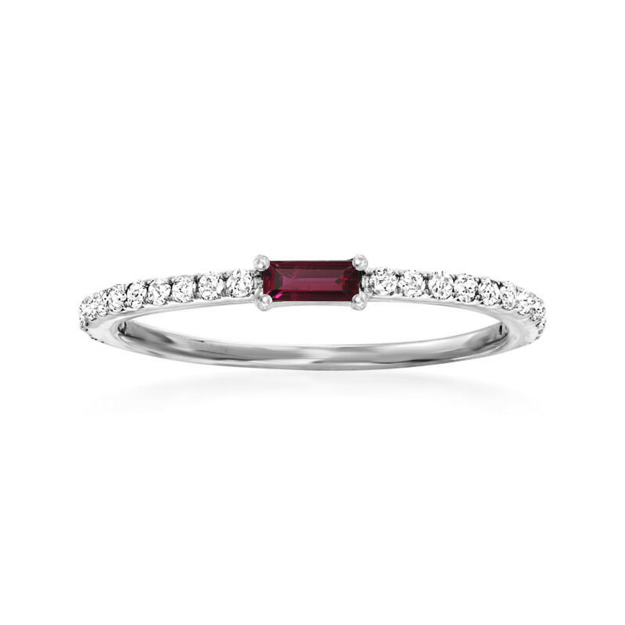 Marla Ruby Diamond Ring