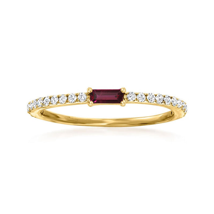 Marla Ruby Diamond Ring