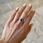 Martha Sapphire Diamond Ring