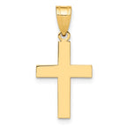 Medium Flat Cross Pendant
