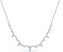 Load image into Gallery viewer, Melania Diamond Station Necklace
