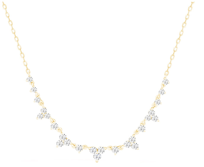 Melania Diamond Station Necklace