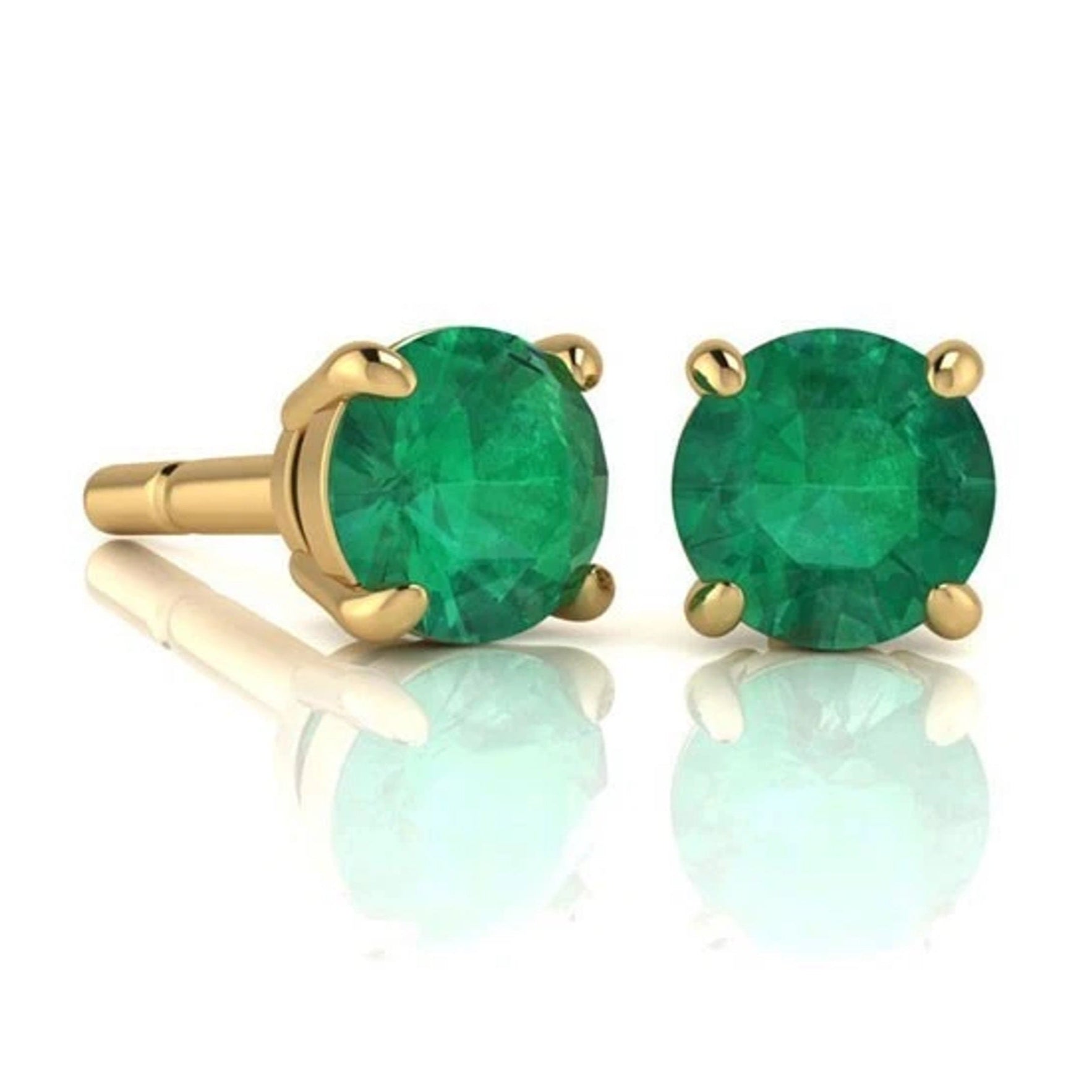 Michelle Emerald Studs