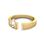 Miley Diamond White Topaz Ring