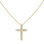 Paige Diamond Cross Necklace